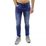G-STAR D-STAQ MEN SLIM SUPERSTRETCH MEDIUM INDIGO AGED DENIM