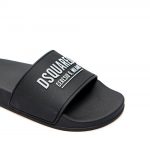 DSQUARED2 SLIDES CERESIO 9 RUBBER CERESIO PRINT BLACK - Image 2