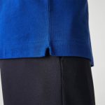 LACOSTE L1212 POLO CLASSIC FIT IN PETIT PIQUE BLEU BDM - Image 5
