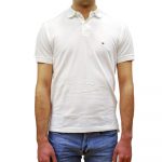 TOMMY HILFIGER MAN CORE 1985 REGULAR FIT POLO WHITE