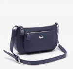 LACOSTE WOMAN DAILY CLASSIC PETIT BAGUETTE POLYVINYL CHLORIDE BAG MARINE - Image 2