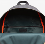 LACOSTE ALLOVER MONOGRAM BACKPACK POLYVINYL CHLORIDE NOIR GRIS - Image 4