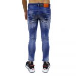DSQUARED2 MEDIUM BREEZE WASH SKATER JEANS BLUE - Image 3