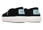 TOMS WOMAN ALPARGATA MALLOW ESPADRILLES BLACK HERITAGE CANVAS - Image 3