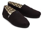 TOMS WOMAN ALPARGATA ESPADRILLES RECYCLED COTTON CANVAS BLACK