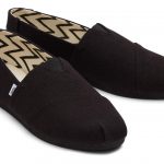 TOMS WOMAN ALPARGATA ESPADRILLES RECYCLED COTTON CANVAS BLACK