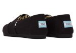 TOMS WOMAN ALPARGATA ESPADRILLES RECYCLED COTTON CANVAS BLACK - Image 3