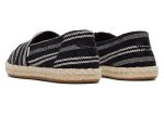 TOMS WOMAN ALPARGATA ROPE ESPADRILLES BLACK GLOBAL STRIPE - Image 3