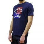 PAUL&SHARK YACHTING STRIPES ORGANIC COTTON T-SHIRT NAVY - Image 2