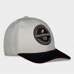 PAUL&SHARK COTTON BASEBALL CAP WHITE BLUE - Image 2