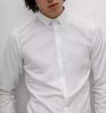 HUGO EJINAR EXTRA SLIM FIT SHIRT WHITE - Image 2