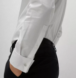 HUGO EJINAR EXTRA SLIM FIT SHIRT WHITE - Image 4