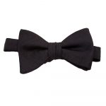 HUGO BOW TIE DRESSY BLACK