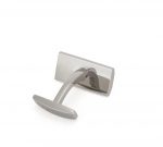 BOSS RONNIE RECTANGULAR CUFFLINKS SILVER - Image 2