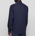 BOSS H JOE KENT C1 214 REGULAR FIT SHIRT DARK BLUE - Image 2