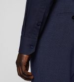 BOSS H JOE KENT C1 214 REGULAR FIT SHIRT DARK BLUE - Image 3