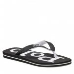 POLO RALPH LAUREN BOLT BEACH SANDAL BLACK WHITE - Image 3