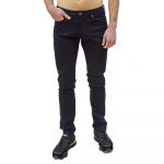 EMPORIO ARMANI 5 POCKETS J06 SLIM FIT STRETCH CABARDINE PANT BLU NAVY