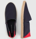 TOMMY HILFIGER MAN EASY SUMMER SLIP ON ESPADRILLES MIDNIGHT - Image 2
