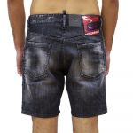 DSQUARED2 MEN MARINE SHORTS BLACK - Image 3