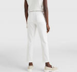 TOMMY HILFIGER HAILEY SLIM FIT COTTON TENCEL CHINO PANT OPTIC WHITE - Image 3