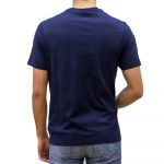 PAUL&SHARK TAPERED CREW ORGANIC COTTON T-SHIRT NAVY - Image 3