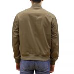EMPORIO ARMANI ULTRA LIGHTWEIGHT NYLON REVERSIBLE BLOUSON JACKET NERO BEIGE - Image 6