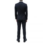 HUGO ARTI/HESTEN212X EXTRA SLIM FIT SUIT BLACK - Image 3
