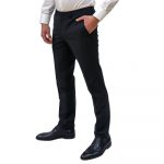 HUGO ARTI/HESTEN212X EXTRA SLIM FIT SUIT BLACK - Image 4