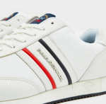 PAUL&SHARK MEN HYBRID TRAINERS IN LEATHER WHITE - Image 4