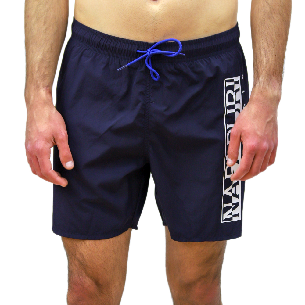NP0A4GAH1761-1 NAPAPIJRI SWIMMING TRUNKS V-BOX BLU MARINE - Image 1