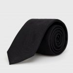 HUGO TIE 6 CM BLACK