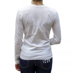 POLO RALPH LAUREN WOMAN COTTON JERSEY LONG SLEEVE T-SHIRT WHITE - Image 3