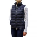 POLO RALPH LAUREN WOMAN PACKABLE QUILTED TAFFETA GILET BLACK - Image 2