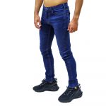 EMPORIO ARMANI MEN 5 POCKETS J06 SLIM FIT DENIM BLU MEDIUM - Image 2