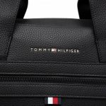 TOMMY HILFIGER ESSENTIAL PU COMPUTER BAG BLACK - Image 5