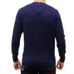 TOMMY HILFIGER MEN PIMA ORGANIC COTTON CASHMERE CREW NECK JUMPER DESERT SKY - Image 3