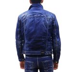 DSQUARED2 MEN DARK TECHNO SURF WASH DAN JEAN JACKET - Image 4