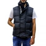 DSQUARED2 MEN PUFFER VEST BLACK