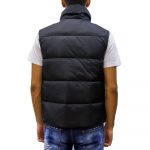 DSQUARED2 MEN PUFFER VEST BLACK - Image 3