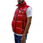 DSQUARED2 MEN PUFFER VEST BORDEAUX - Image 2
