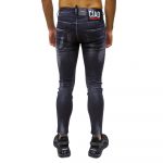 DSQUARED2 MEN CLEAN WASH SKATER JEANS BLACK - Image 3