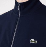 LACOSTE MEN'S REGULAR FIT BRUSHED FLEECE ZIPPERED SWEATSHIRT BLEU MARINE - Image 6