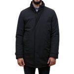 PAUL&SHARK RE 4X4 STRETCH SAVE THE SEA CARCOAT BLACK