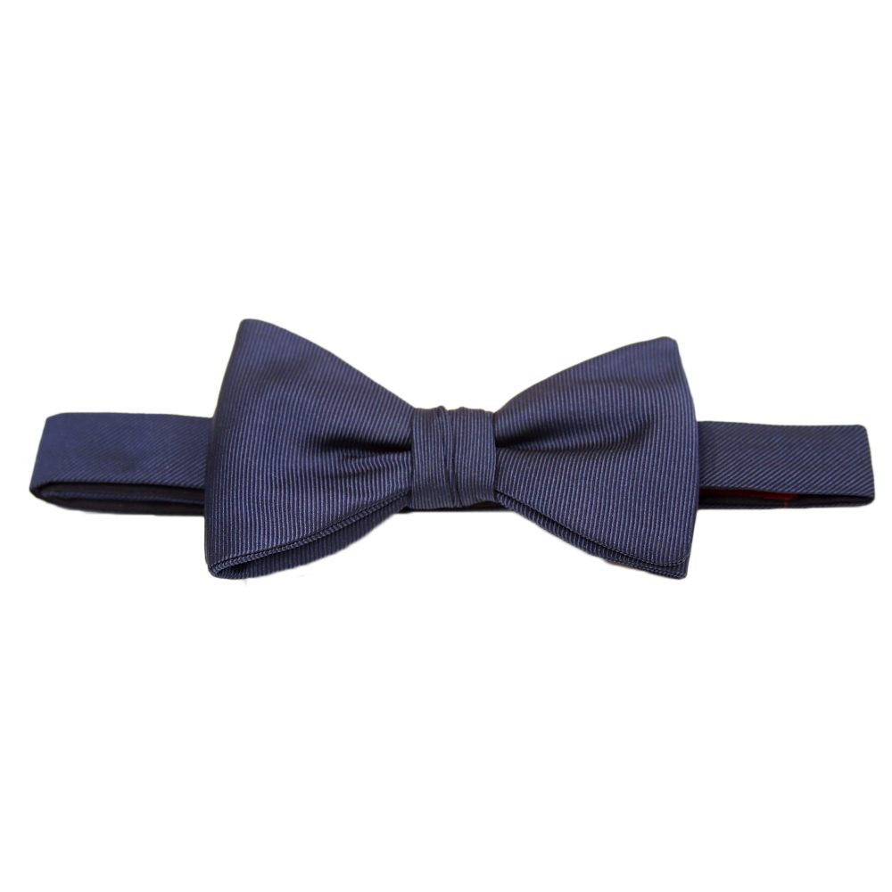 50468400-404-2 HUGO MEN BOW TIE DRESSY DARK BLUE - Image 1