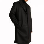 HUGO MALTE 2241 MEN COAT BLACK