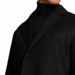 HUGO MALTE 2241 MEN COAT BLACK - Image 4