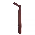 HUGO MEN TIE 6 CM DARK RED