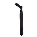 HUGO MEN TIE 6 CM BLACK