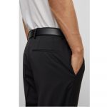 BOSS SLIM-FIT SUIT HUGE GENIUS HUGE IN A VIRGIN-WOOL BLEND BLACK - Image 9